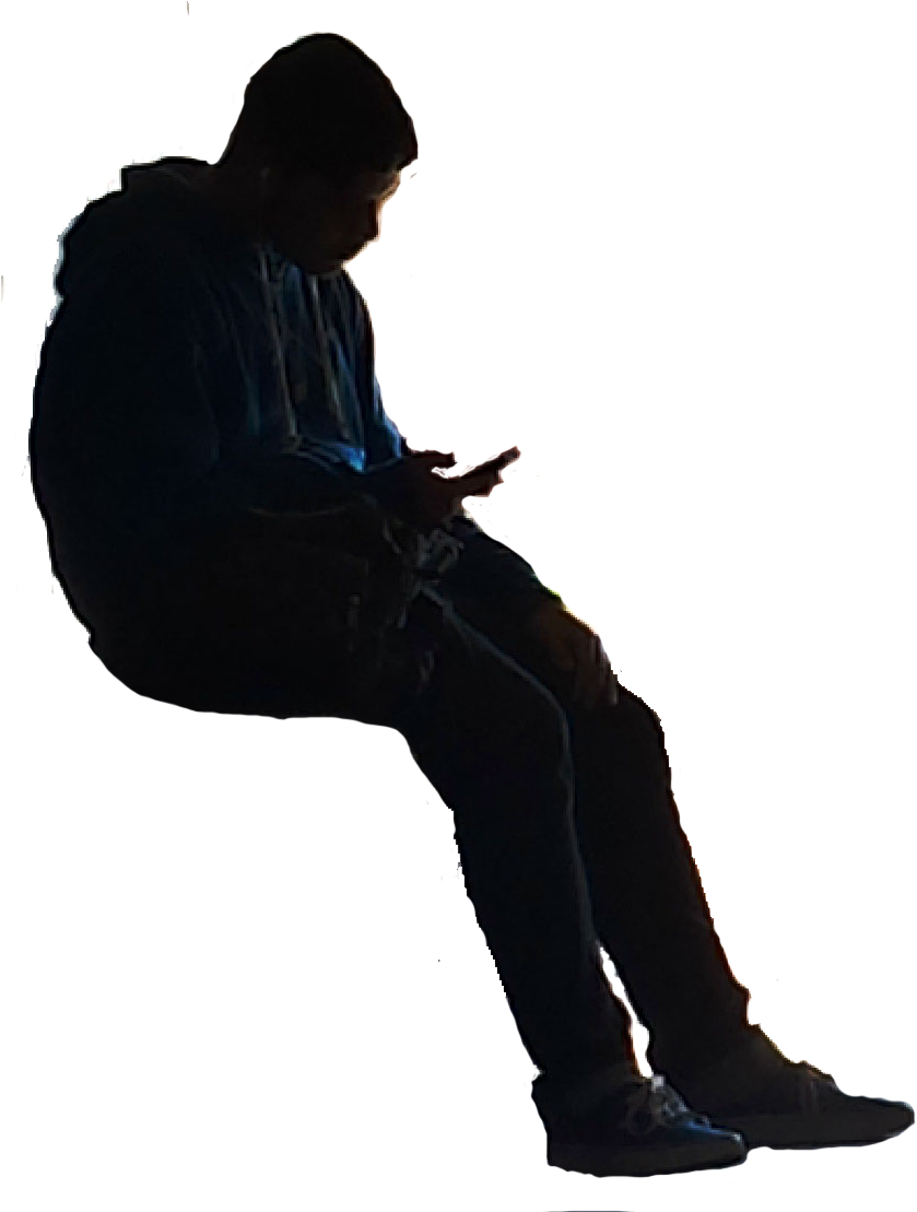 Shadow Sitting Clip Art - Sitting Silhouette Person Png Transparent Png (894x1108), Png Download