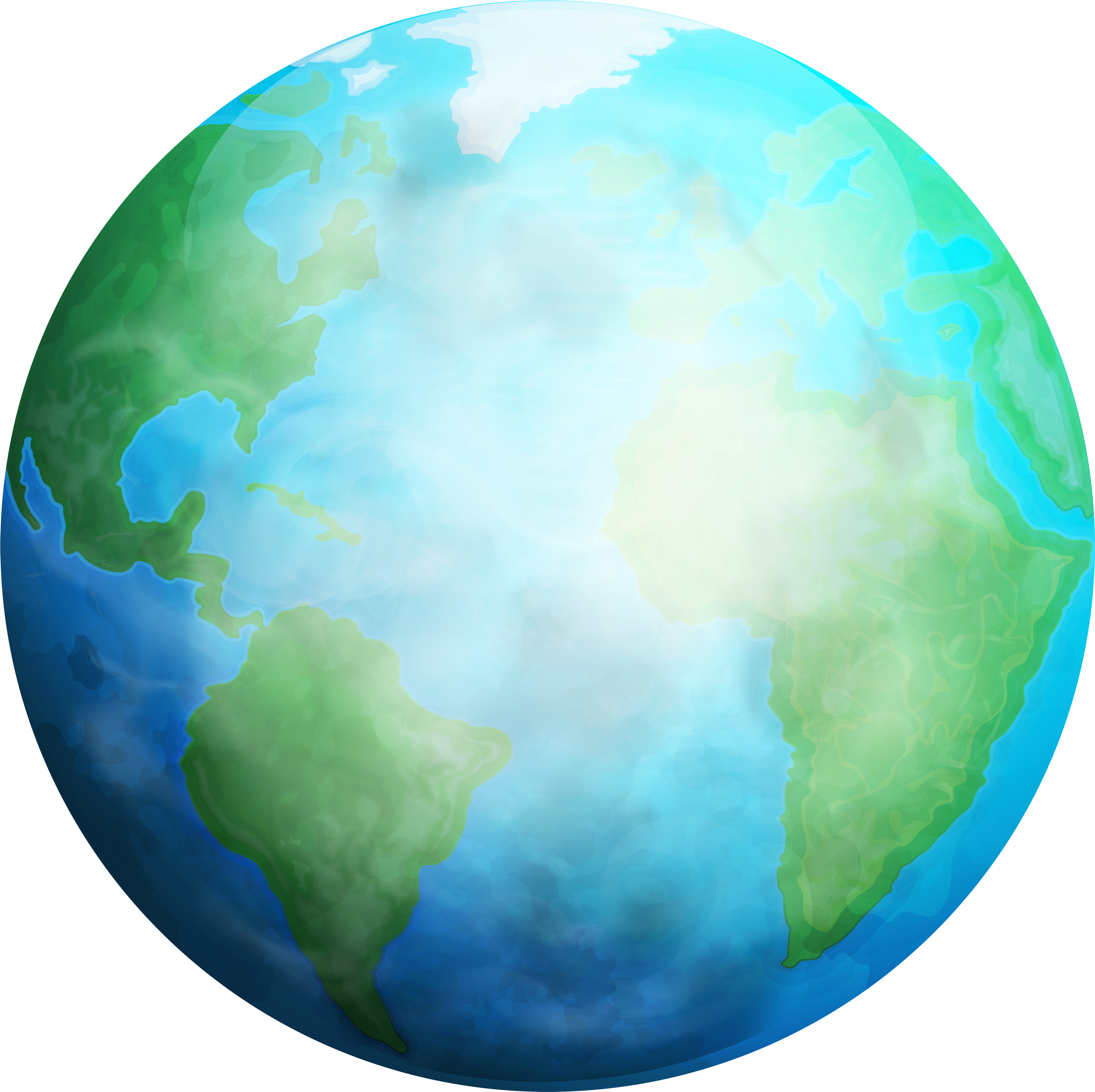 Clipart Earth High Resolution - Earth - Png Download (5000x4968), Png Download