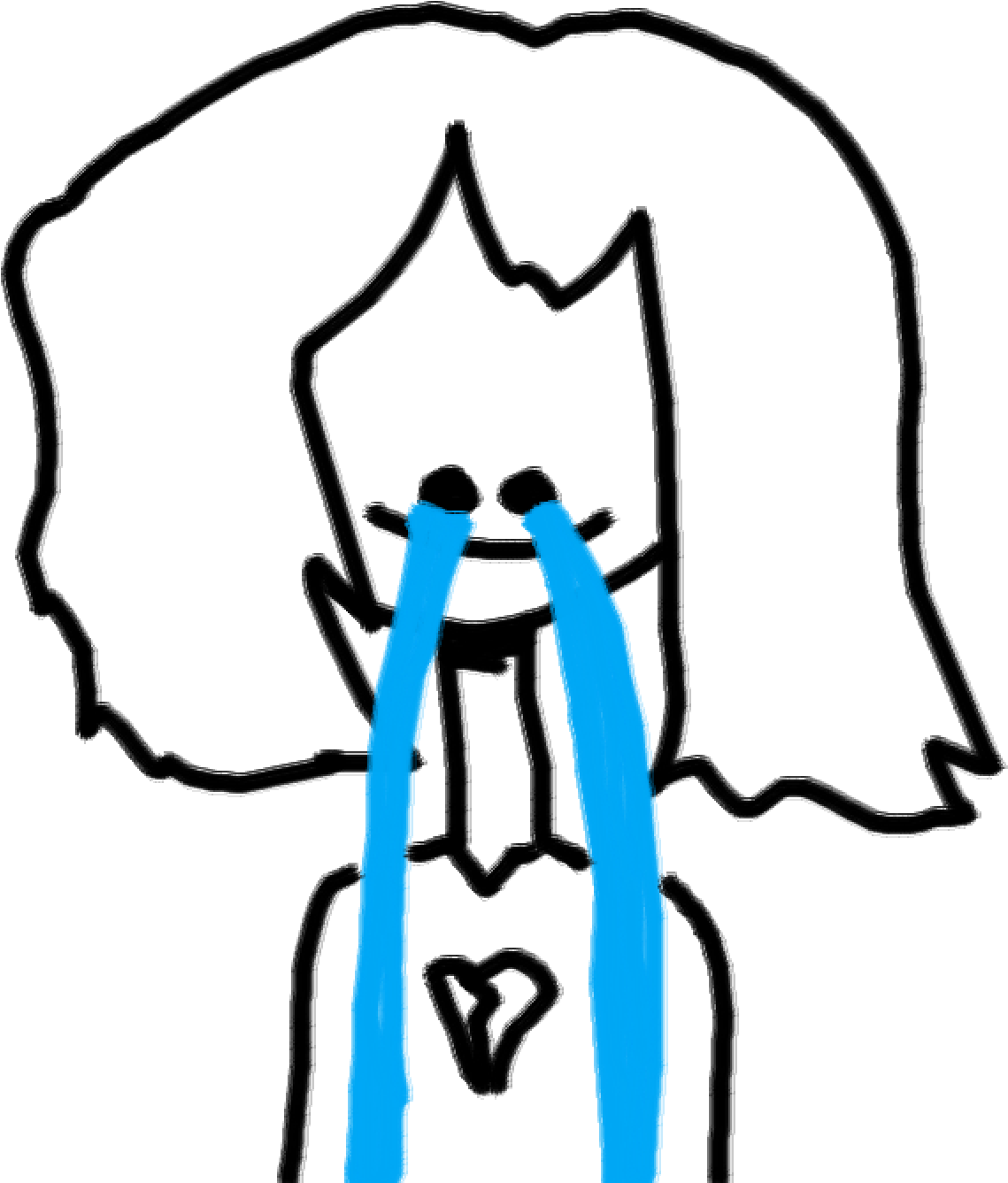 Pixilart - Waterfall Eyes Clipart (1400x1400), Png Download