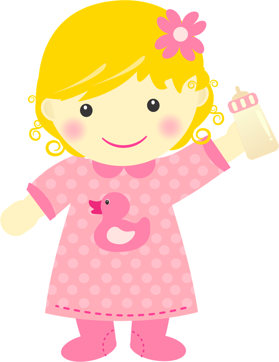 Bebê Menina Minus Clipart (900x1167), Png Download