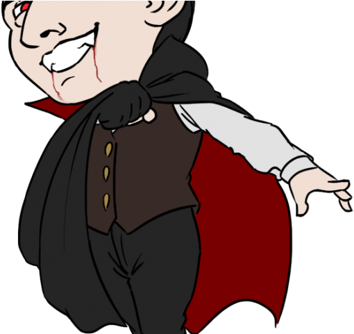 Dracula Fish Cliparts - Cartoon Count Dracula - Png Download (640x480), Png Download