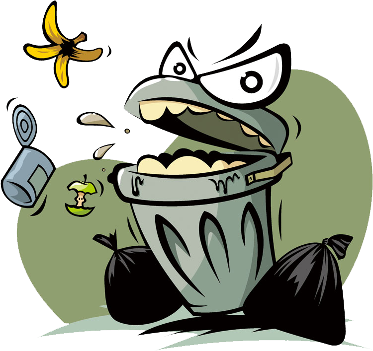 About - Desenho De Lata Lixo Clipart (845x768), Png Download