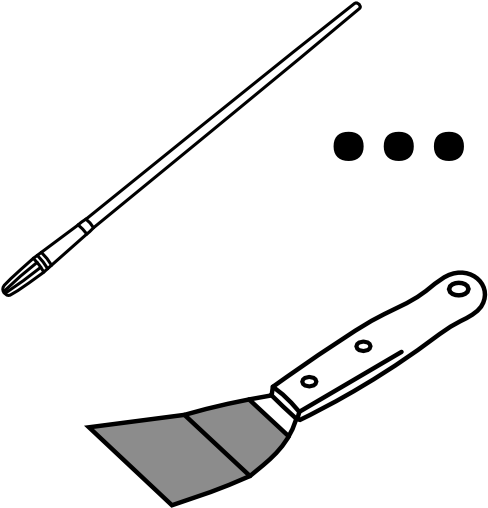 Fitch Brushes & Others - Line Art Clipart (600x600), Png Download