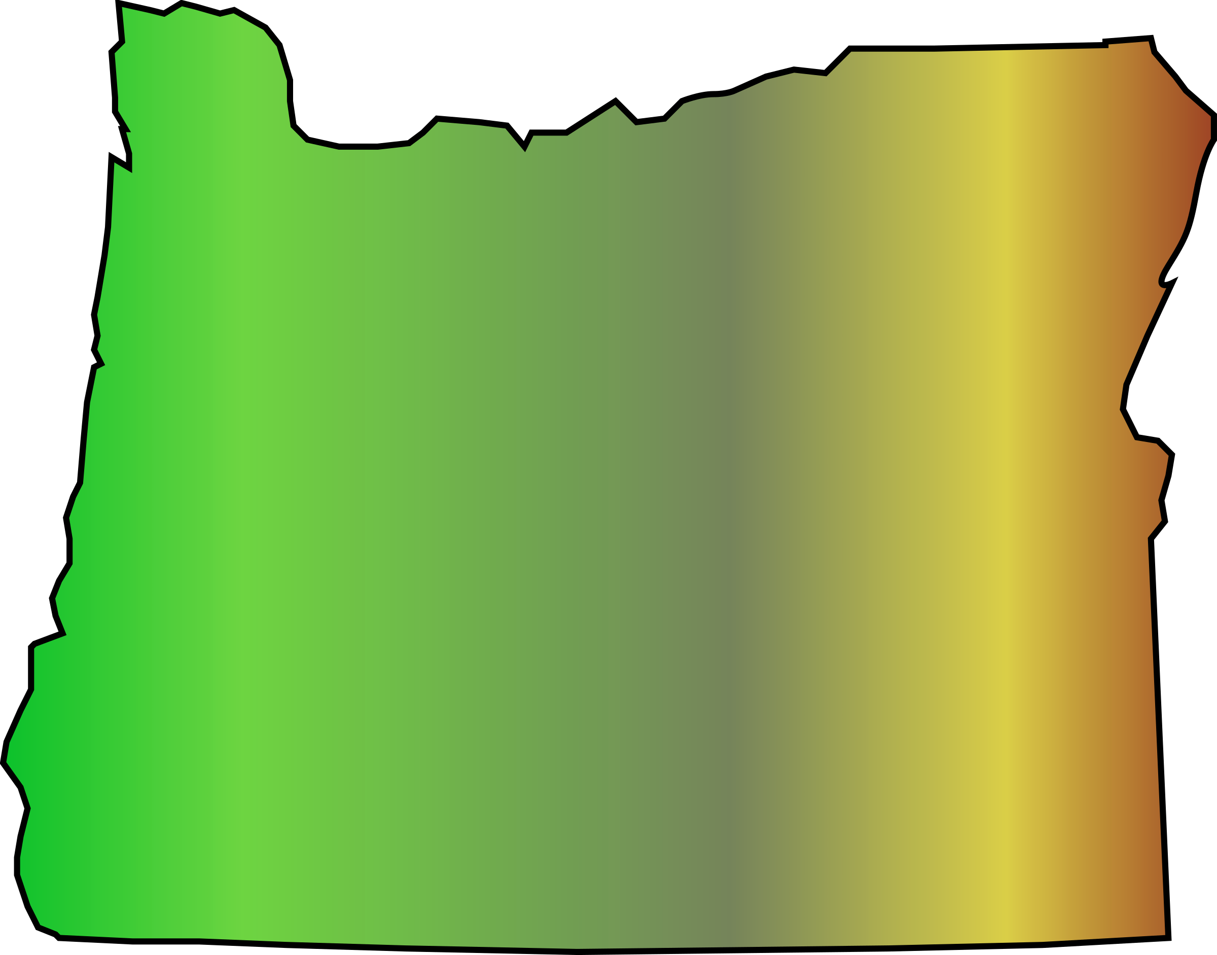 Oregon Clip Art - Png Download (1600x1600), Png Download