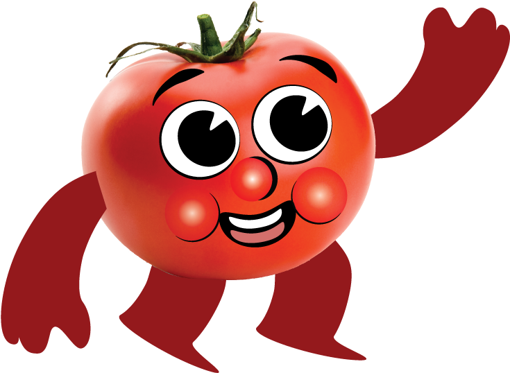 Tomato Friend Clipart (776x573), Png Download