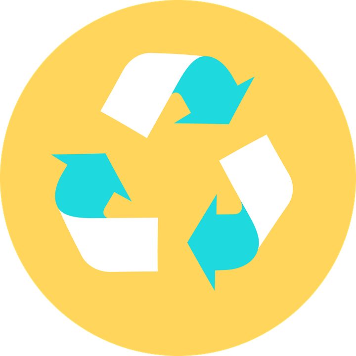 Recycle Logo Vector Png Clipart (720x720), Png Download