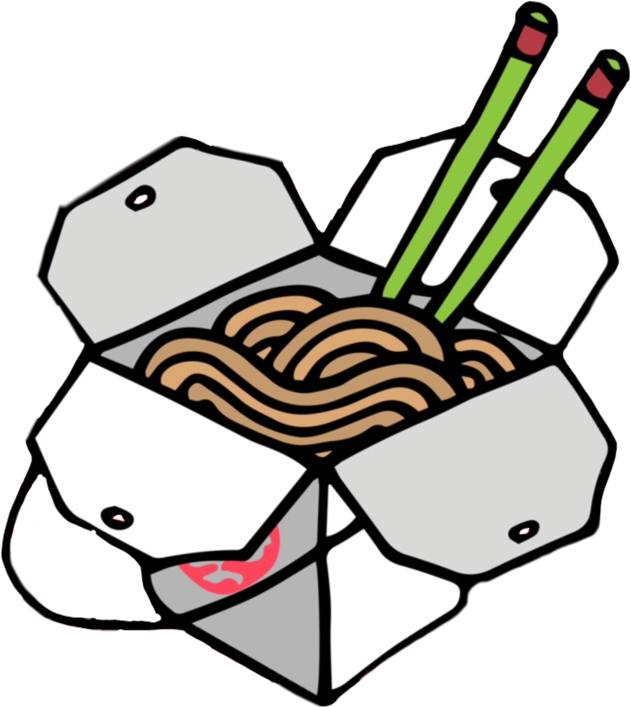 #freetoedit #sticker #redbubble #takeout #chinese #chinesetakeout - Supply Chain Packaging Icon Clipart (3464x3464), Png Download