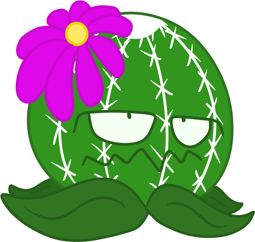 Ball Cactus Plants Vs Zombies Character Creator - Duvet Cover Clipart (1600x1200), Png Download