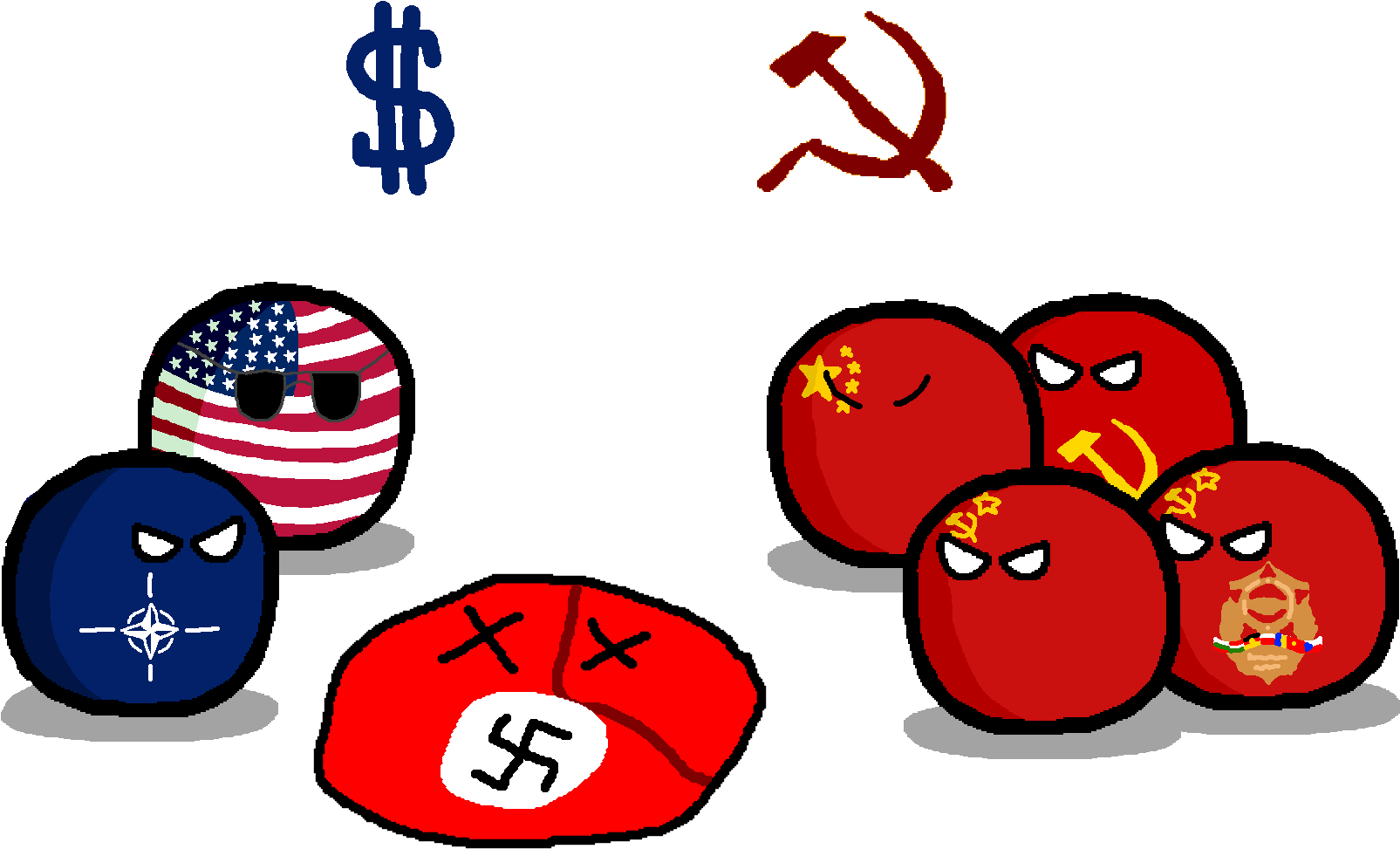 History Clipart Cold War - Png Download (1605x973), Png Download