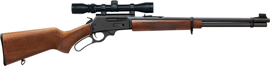 Gun Shot Clipart Lever Action Rifle - Rifle 30 30 Marlin - Png Download (1200x450), Png Download