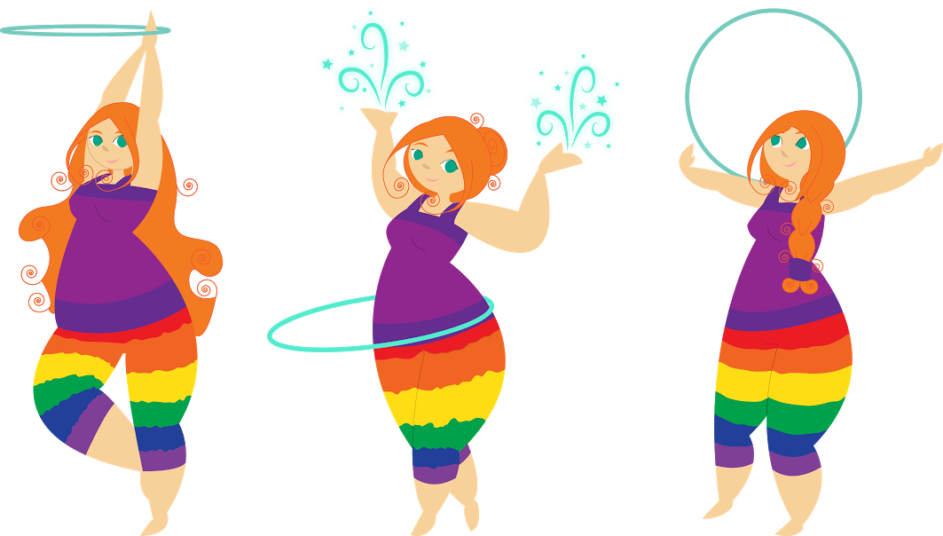 Day Care Ruby Hooping - Hooping Clipart (1063x604), Png Download