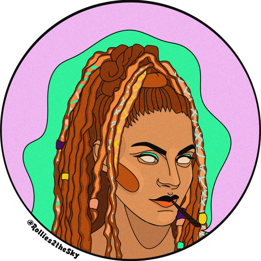 Rollielocs - Portable Network Graphics Clipart (1000x1000), Png Download