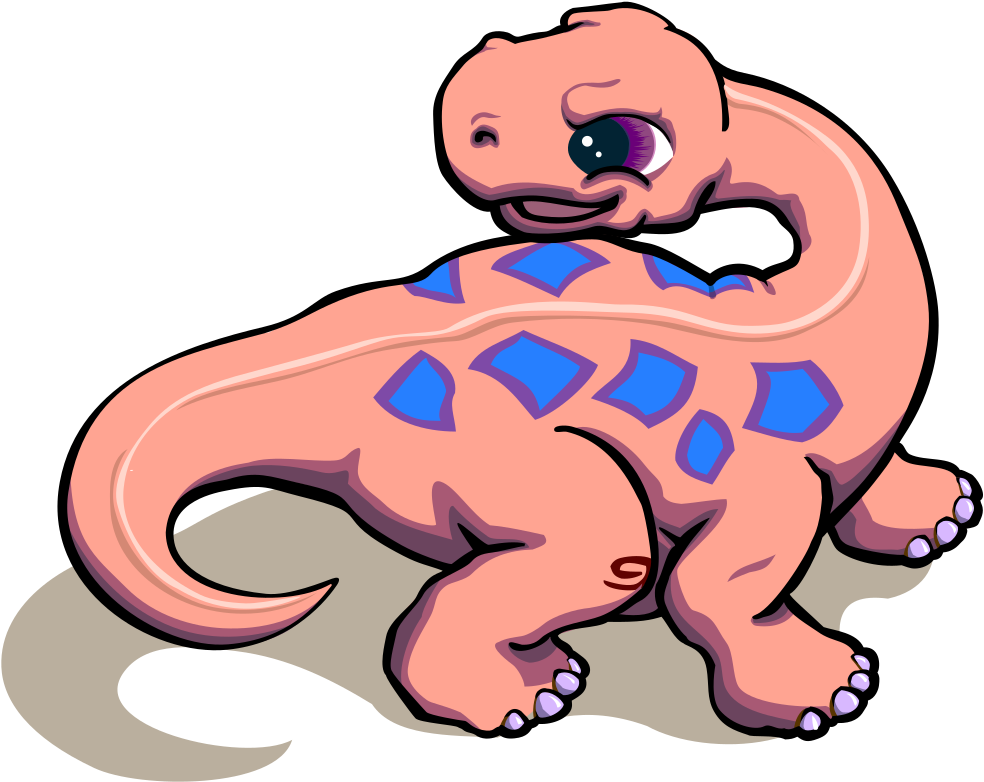 Apatosaurus Ankylosaurus Coelophysis Dinosaur Finger - Dinosaur Clipart (916x750), Png Download