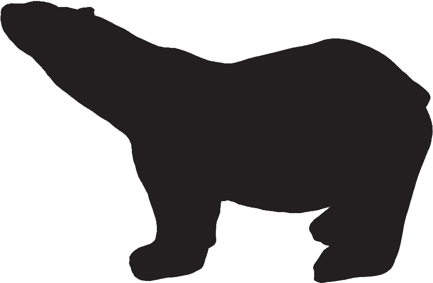 Polar Bear Iceberg - Png Transparent Polar Bear Png Clipart (900x592), Png Download