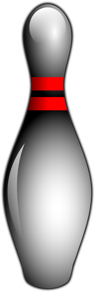 Bowling Pin Picture - Ten-pin Bowling Clipart (1697x2400), Png Download