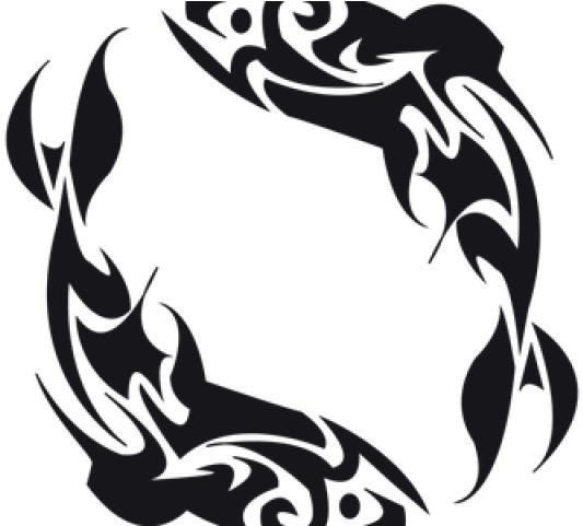 Fish Tattoos Clipart Tribal - Tribal Fish Tattoo Design - Png Download (640x480), Png Download