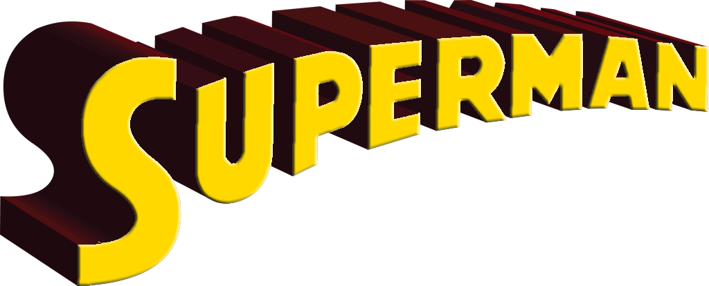 Clipart Info - Superman Word Logo Png Transparent Png (1024x414), Png Download