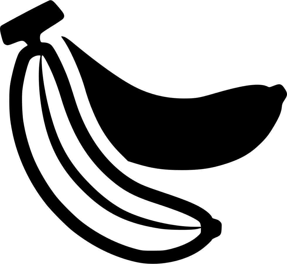 Banana Breakfast Food Fruit Comments Clipart (980x900), Png Download