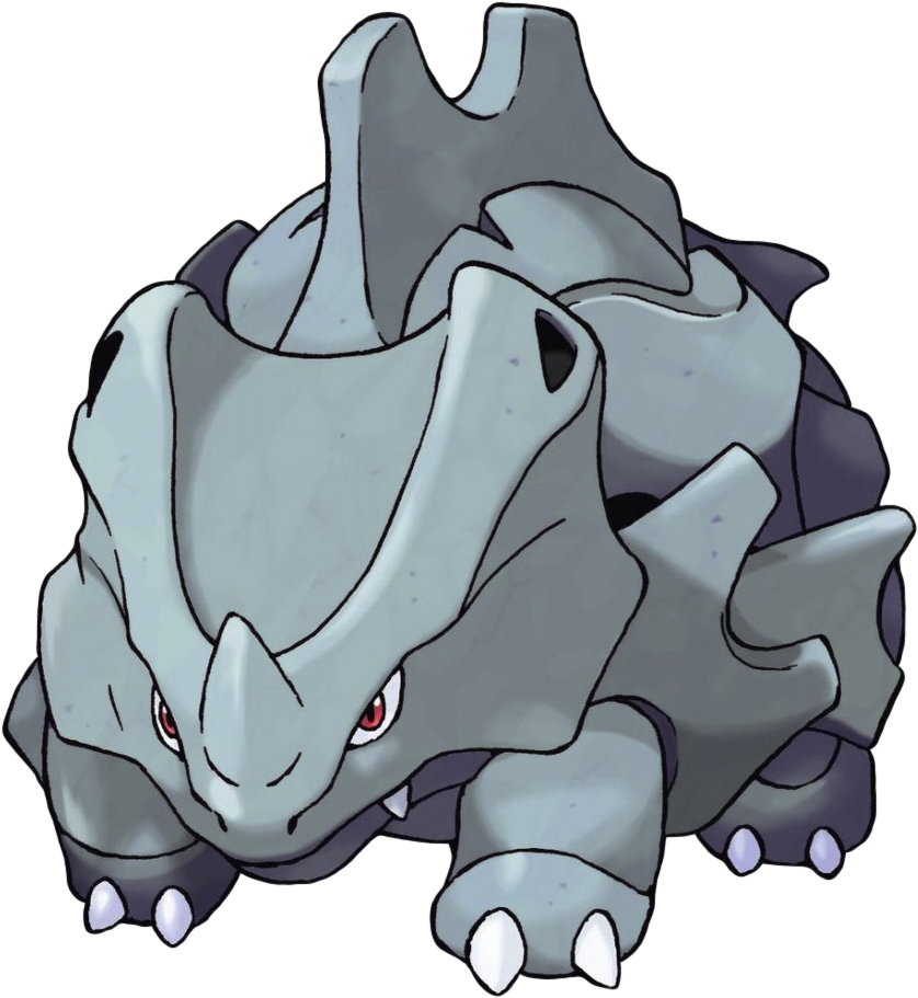 Pokemon Go Guide - Pokemon Rihorn Clipart (910x910), Png Download
