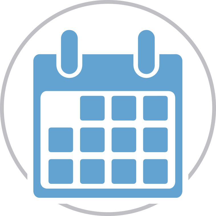 Freedom Care Clinics - Calendar Icon Png Grey Clipart (758x758), Png Download