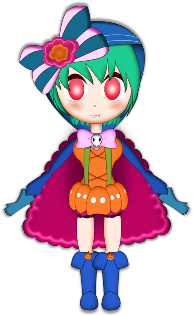 Pumpkin Witch Whisper - Cartoon Clipart (628x1024), Png Download