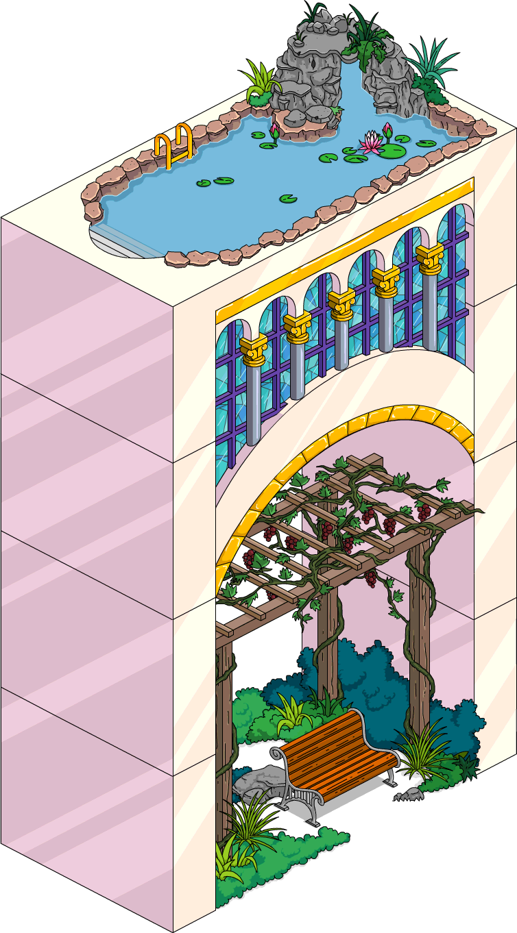 Mailbox Clipart North Pole - Simpsons Tapped Out Wikia Decorations - Png Download (754x1362), Png Download