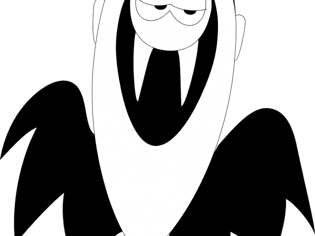 Vampire Clipart Clear Background - Cartoon Vampire - Png Download (640x480), Png Download