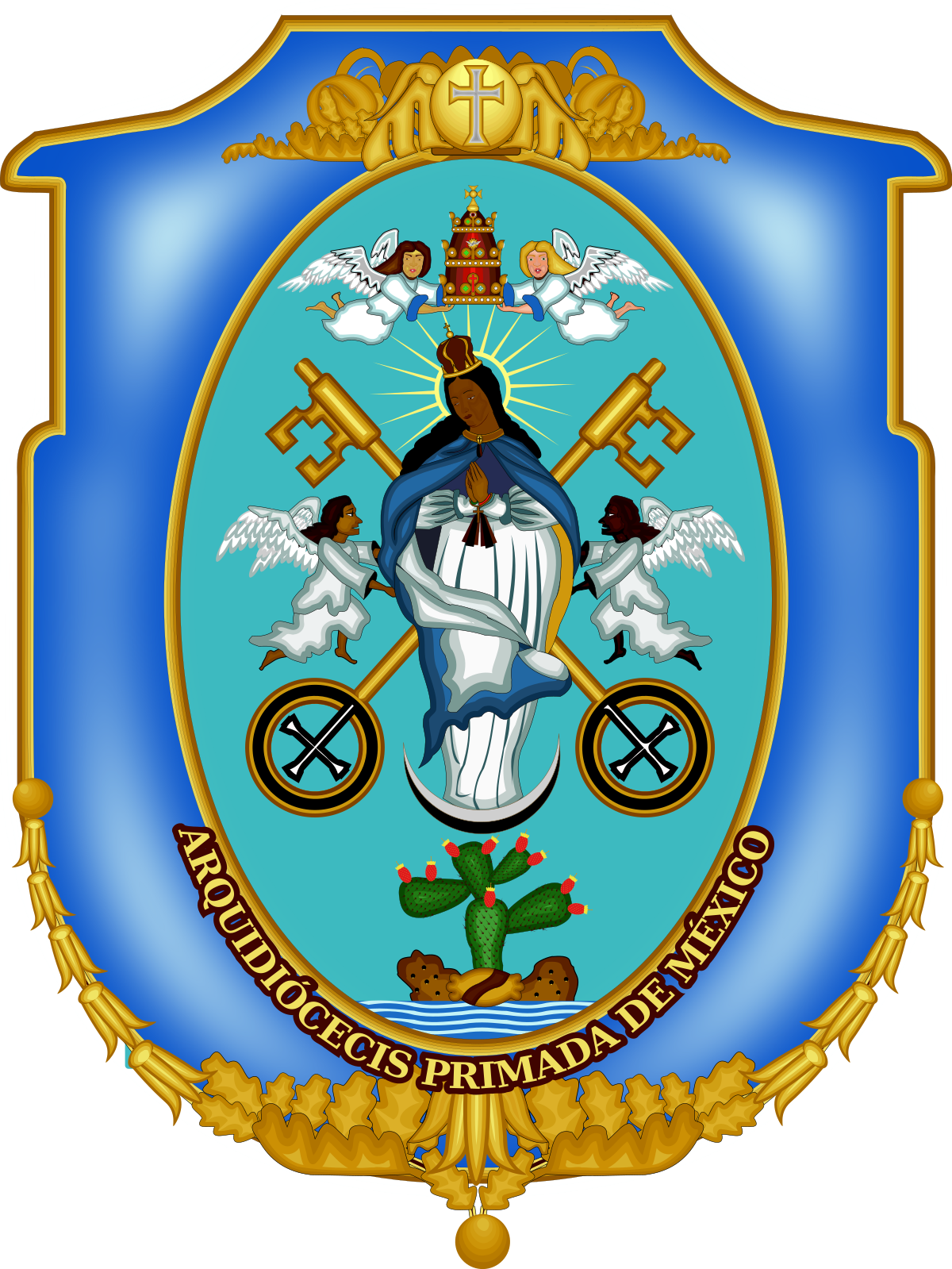 Archdiocese Of Mexico Clipart (1200x1599), Png Download