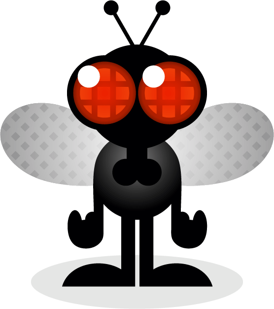 House Fly Infestation - Clip Art - Png Download (556x626), Png Download