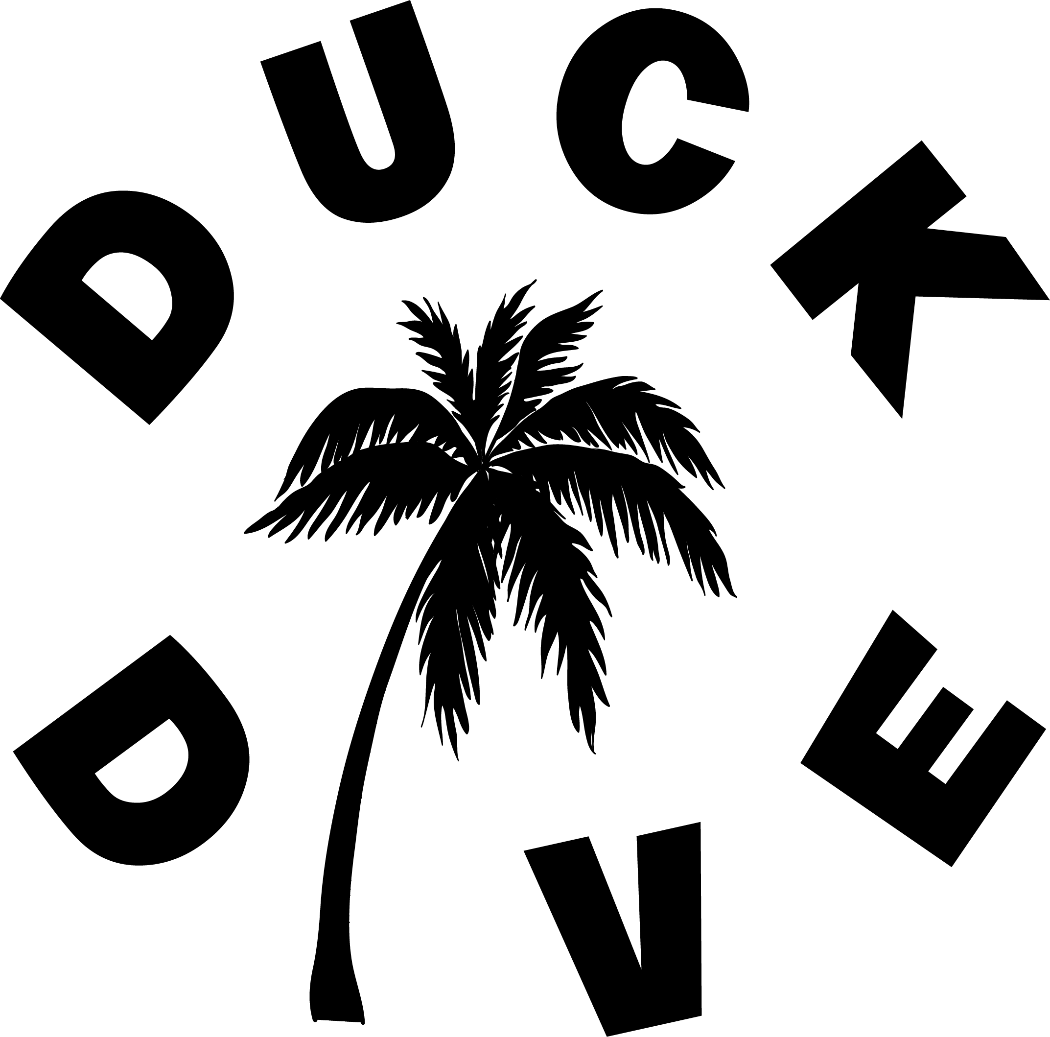 Sissylittle Palms Wall Decal Clipart (2145x2118), Png Download