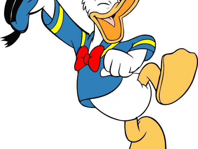 Good Night Clipart Donald Duck - Donald Duck Cartoon - Png Download (640x480), Png Download