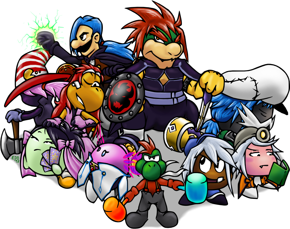 Talesofsupermario - Mario Series Clipart (1000x900), Png Download