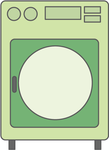 Washing Machine - Wow Wow Wubbzy Pumpkin Stencil Clipart (640x640), Png Download