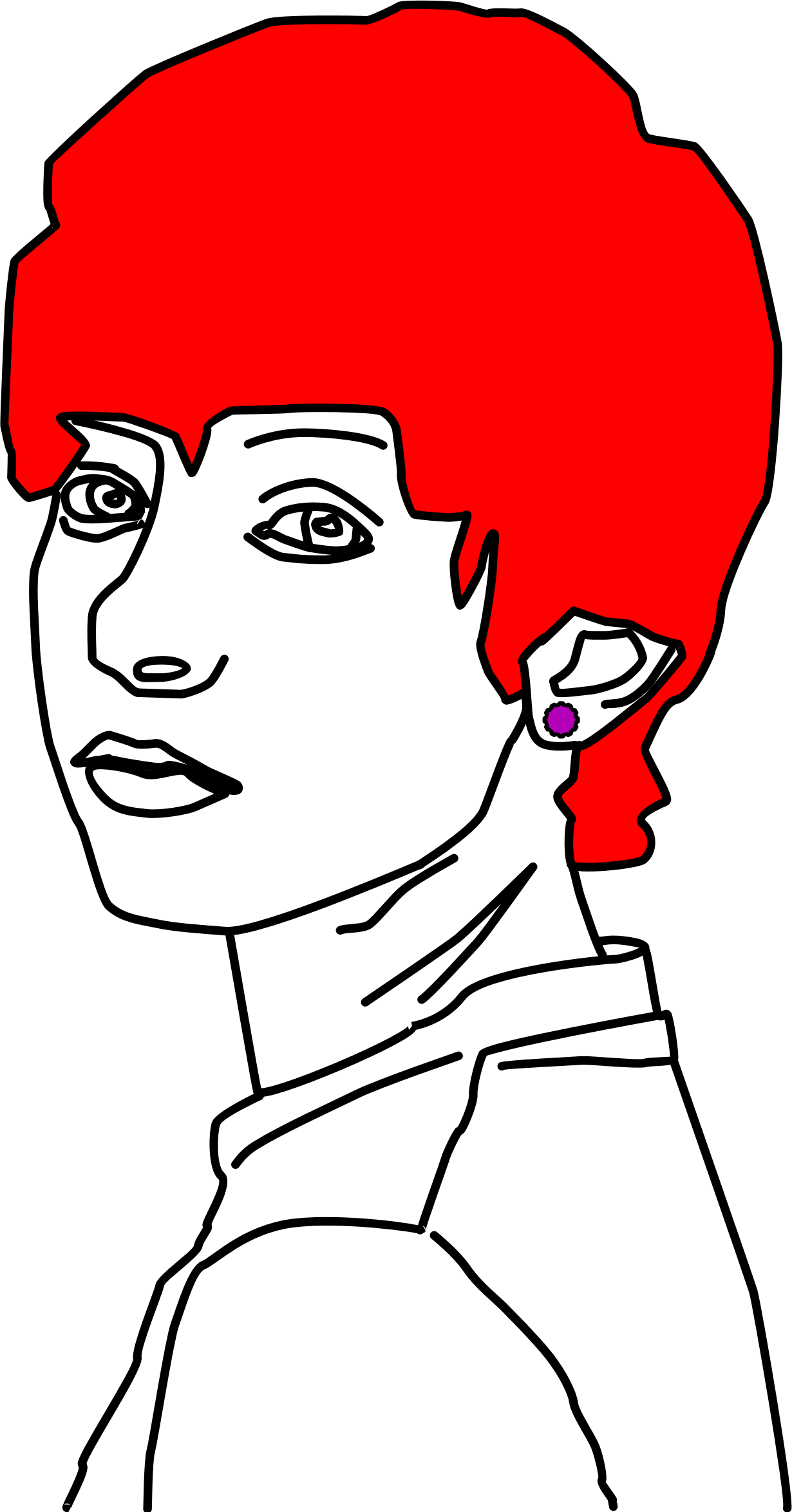 Big Image - Boy Clipart (1230x2349), Png Download