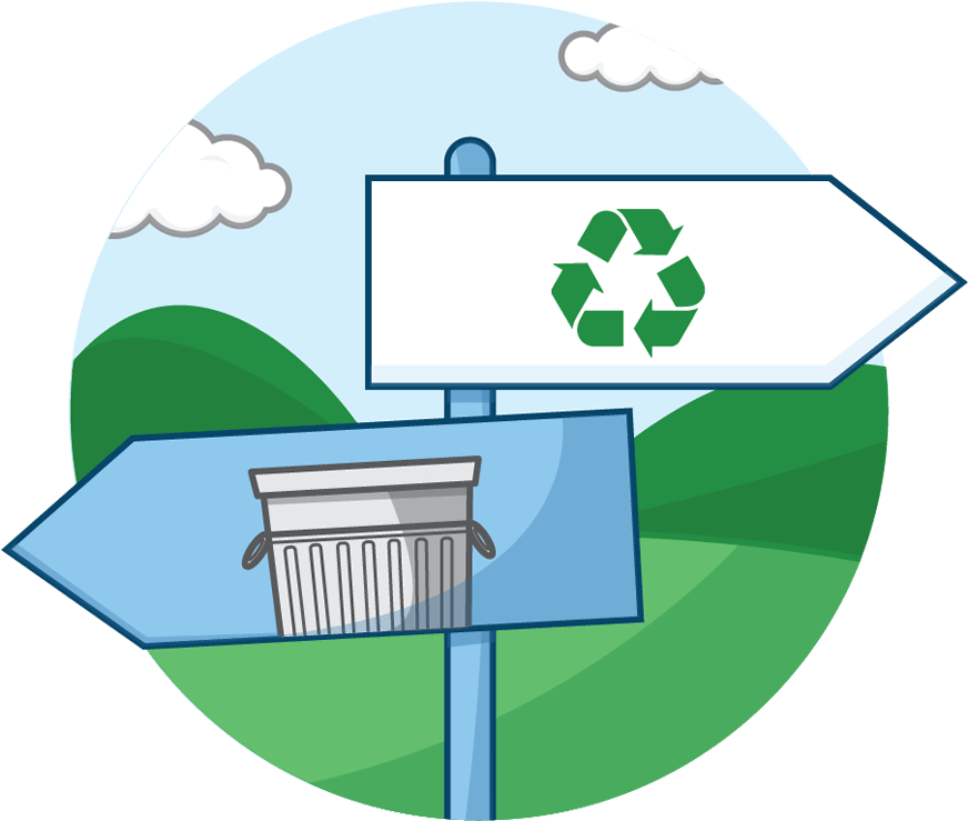 Donation Clipart Clothes Donation - Waste - Png Download (910x770), Png Download