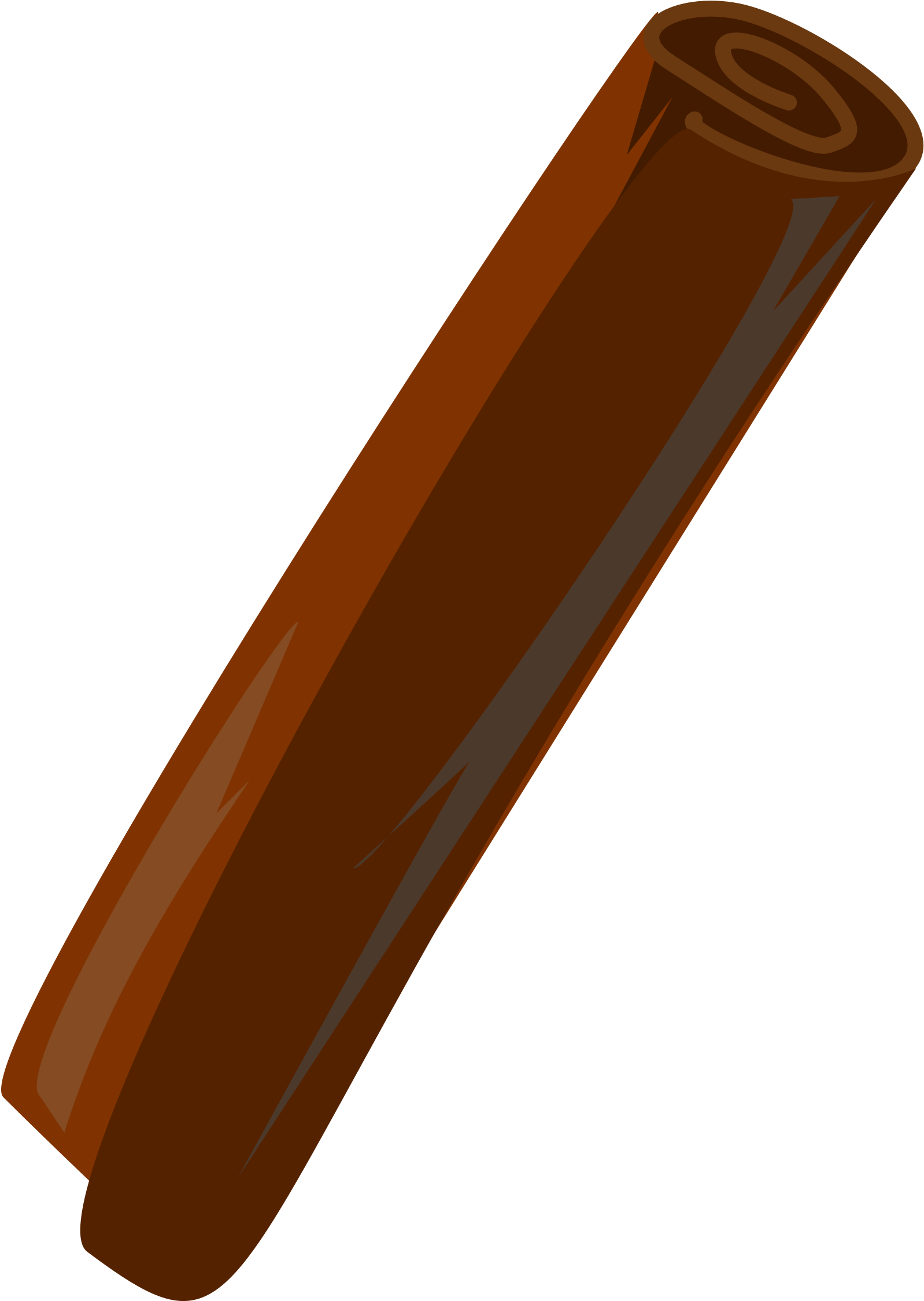 Cinnamon Cliparts - Canela Em Pau Vetor - Png Download (582x800), Png Download