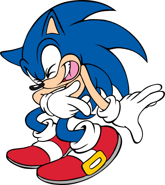 Sonic Adventure Official Art Clipart (534x596), Png Download