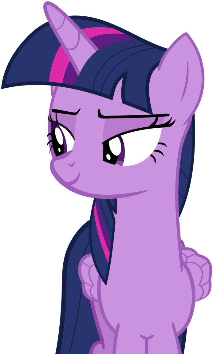 Twilight Sparkle Bedroom Eyes Clipart (693x1151), Png Download