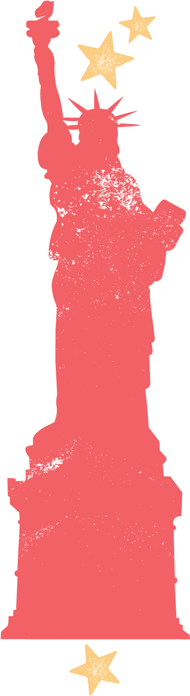Y Reviews Y - Statue Of Liberty Clipart (400x1471), Png Download