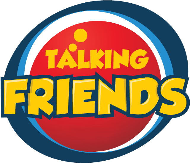 Svg Library Stock Talking Friends Clipart - Talking Tom And Friends Logo - Png Download (660x571), Png Download