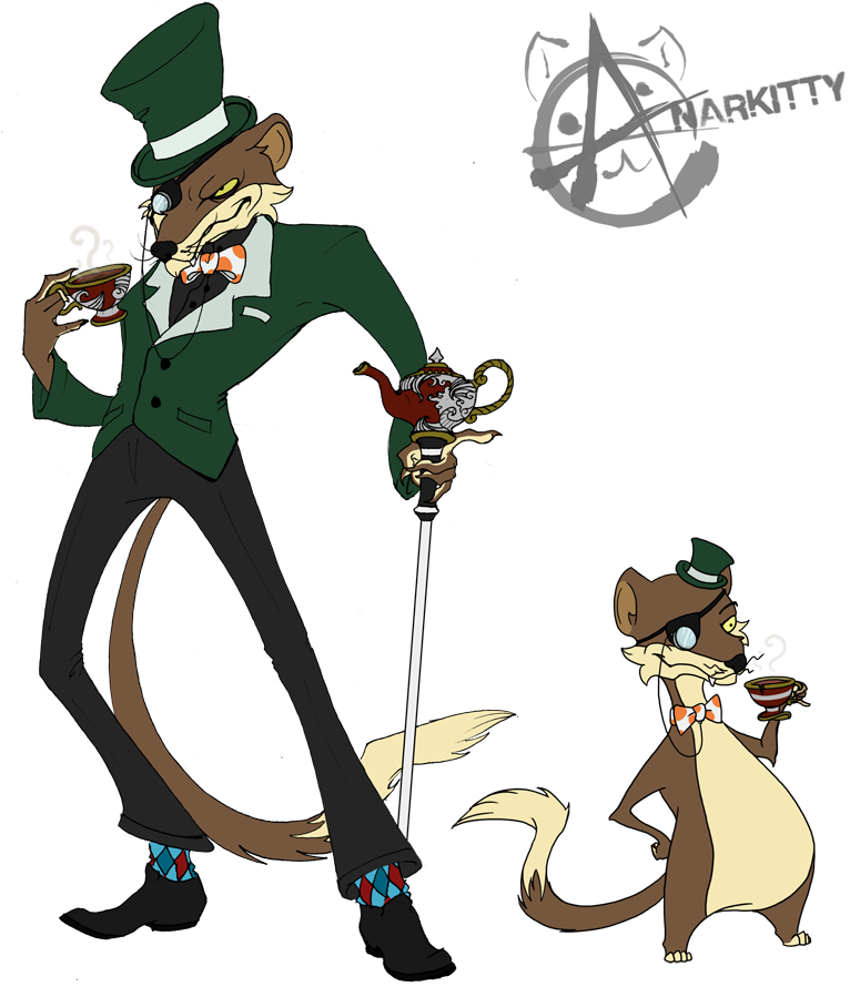 Can You Say Antagonist - Anarkitty Clipart (800x905), Png Download