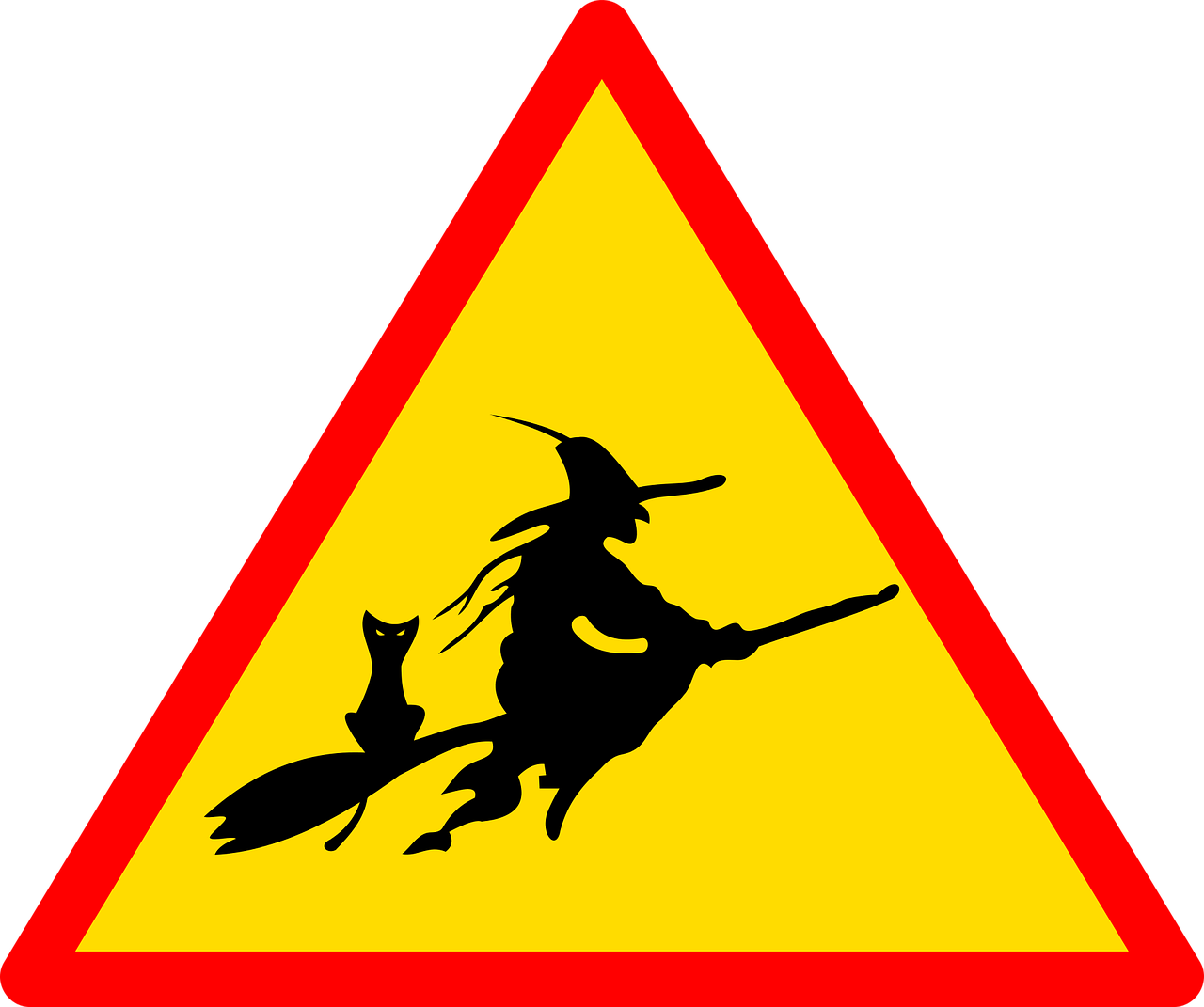 Danger Of Death Sign Clipart (1280x1071), Png Download