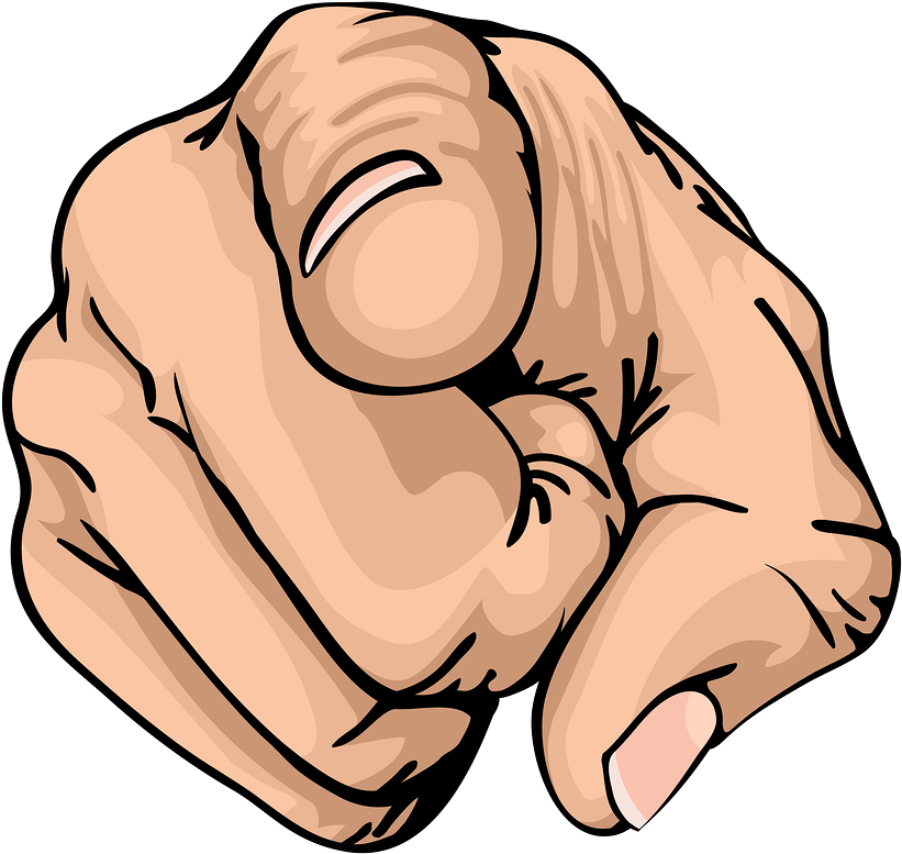 Png Finger Pointing At You - Want You Finger Pointing Clipart (900x852), Png Download
