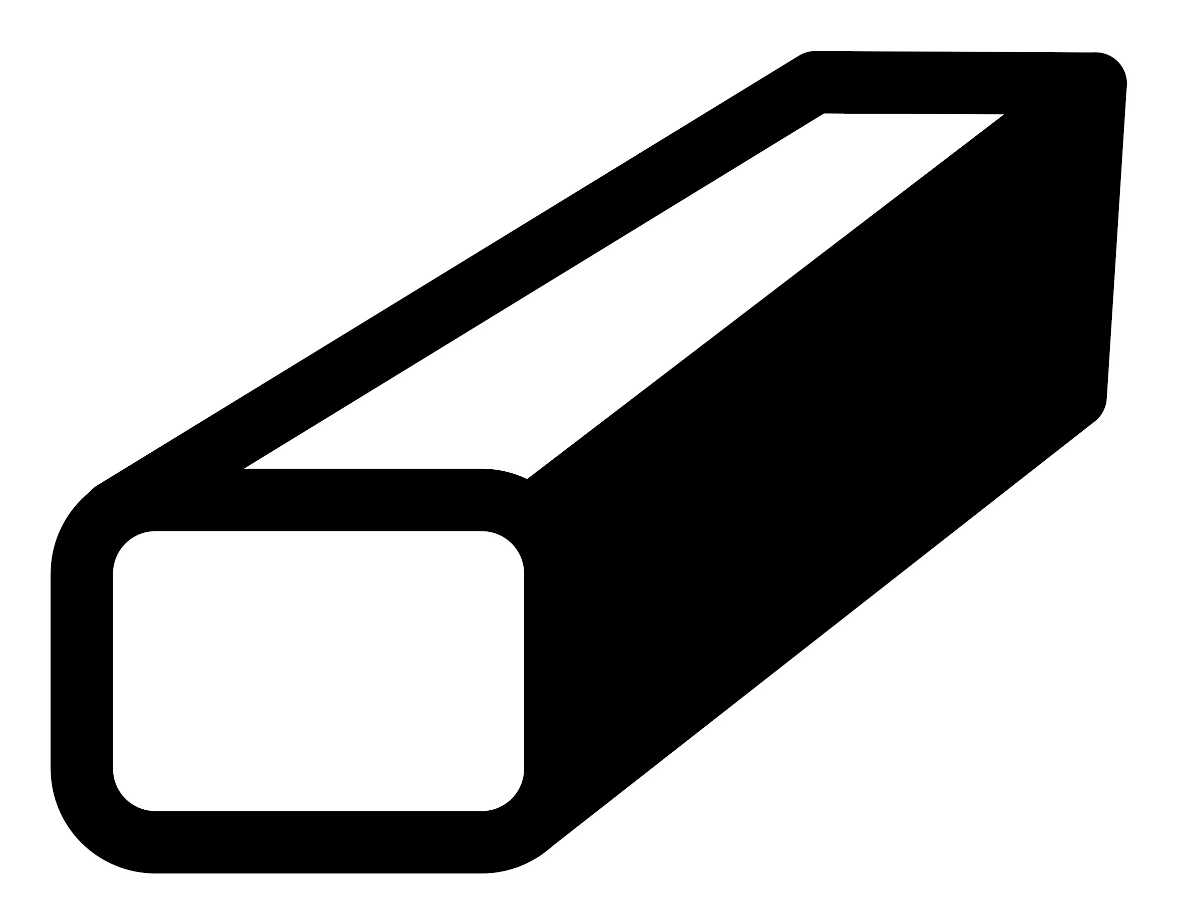 Mono Eraser Clip Arts - Eraser Tool Clipart - Png Download (2400x2400), Png Download