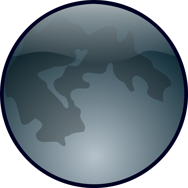 Full Moon Clipart - Circle - Png Download (800x800), Png Download