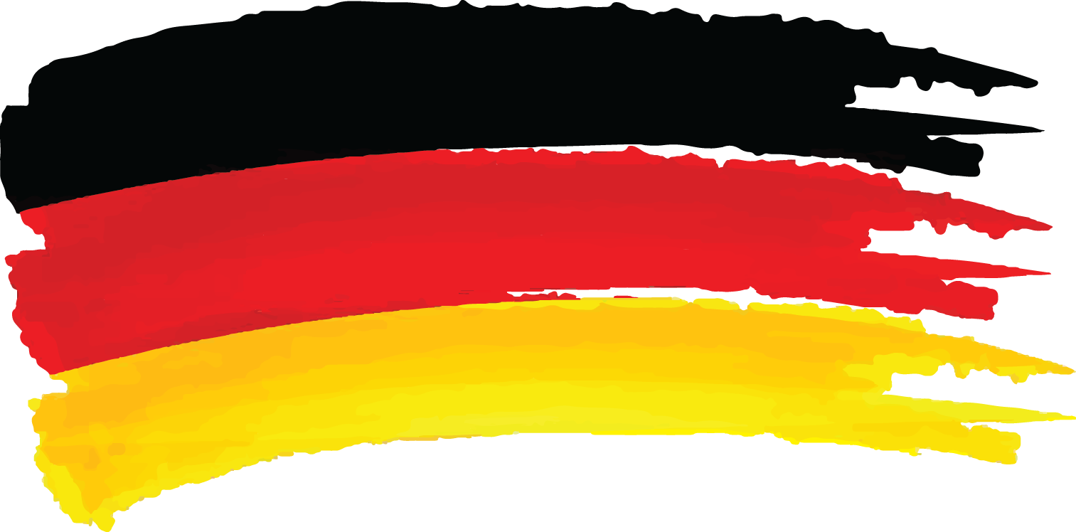 Red Germany, Clip Art, Flag Of Germany - Transparent German Flag Png (1513x748), Png Download