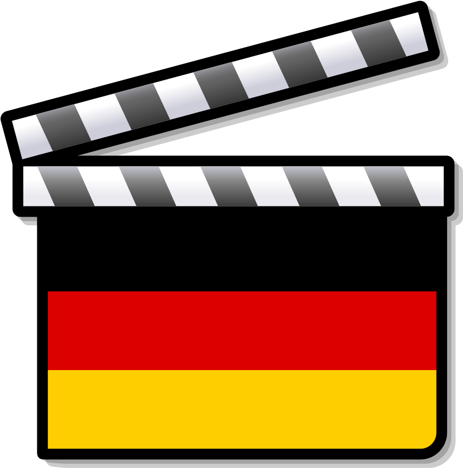 Transparent Clapper Board Clipart - Claqueta De Cine Dibujo En Png (907x918), Png Download