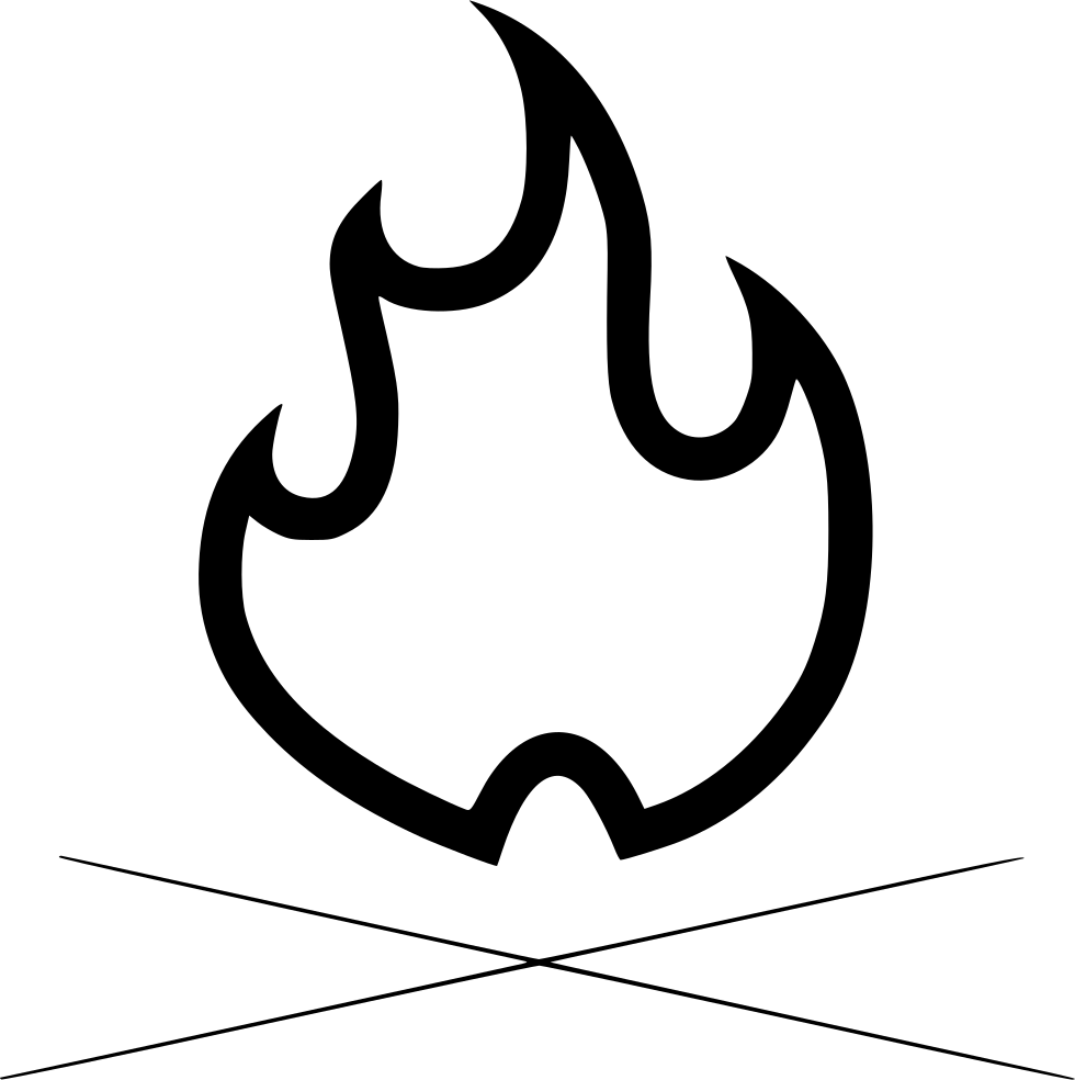 Camp Fire Clipart (980x984), Png Download
