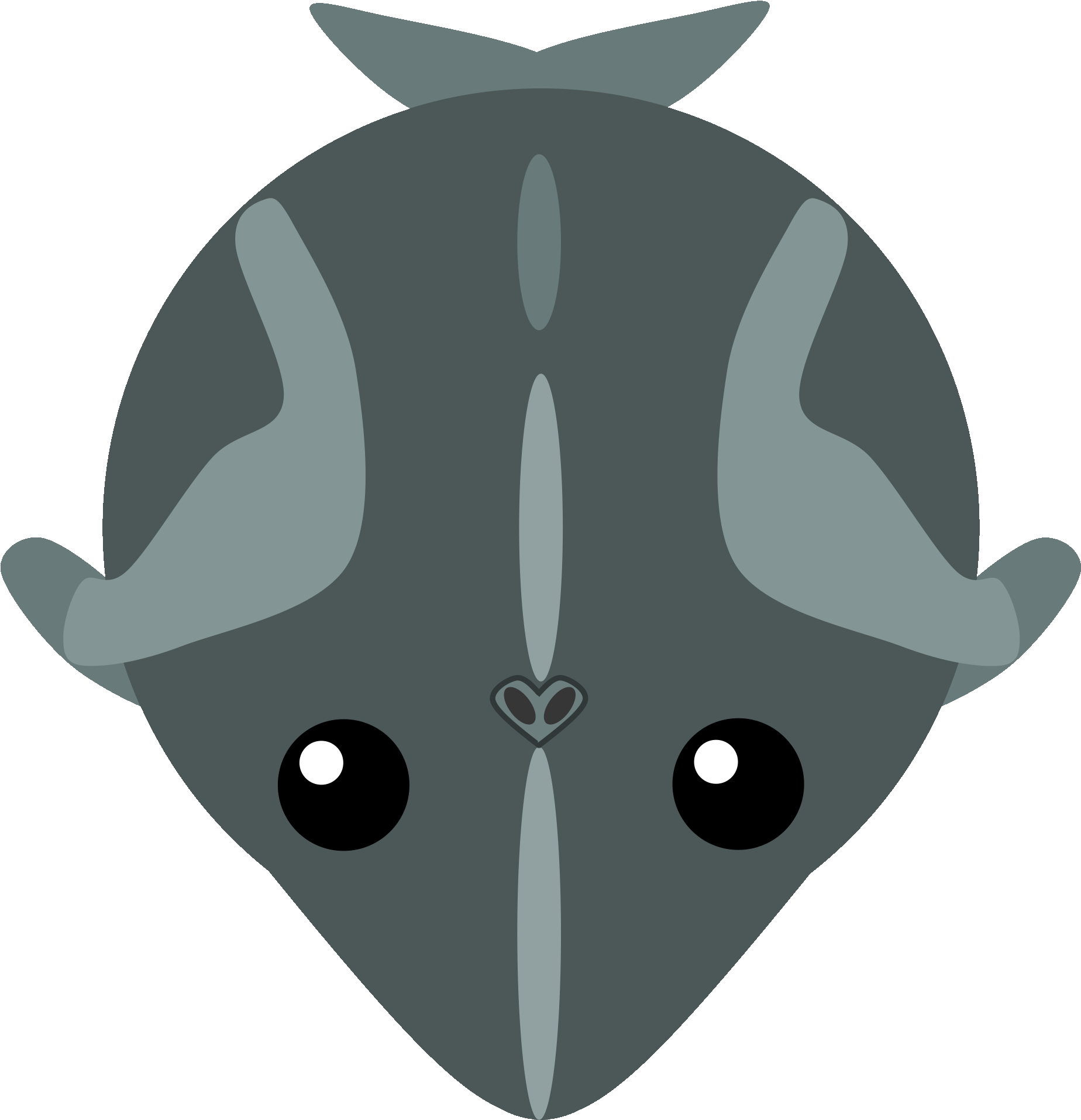 Orca Clipart Minke Whale - Png Download (1863x1925), Png Download