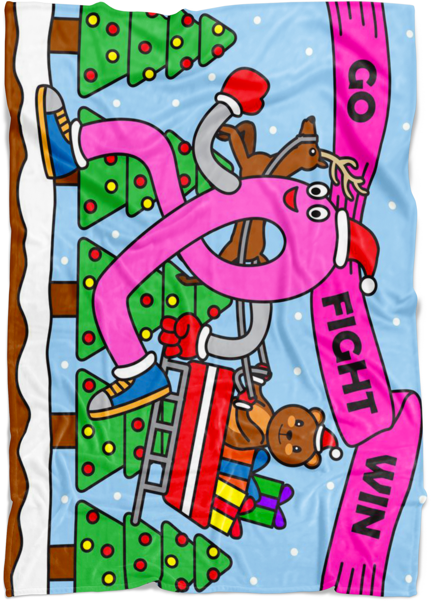 Christmas Go Fight Win Pink Ribbon Blanket"
 Data-zoom="//cdn Clipart (2000x2000), Png Download